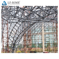 Prefab steel truss roof basketball court prefab stadium gymnasium construction